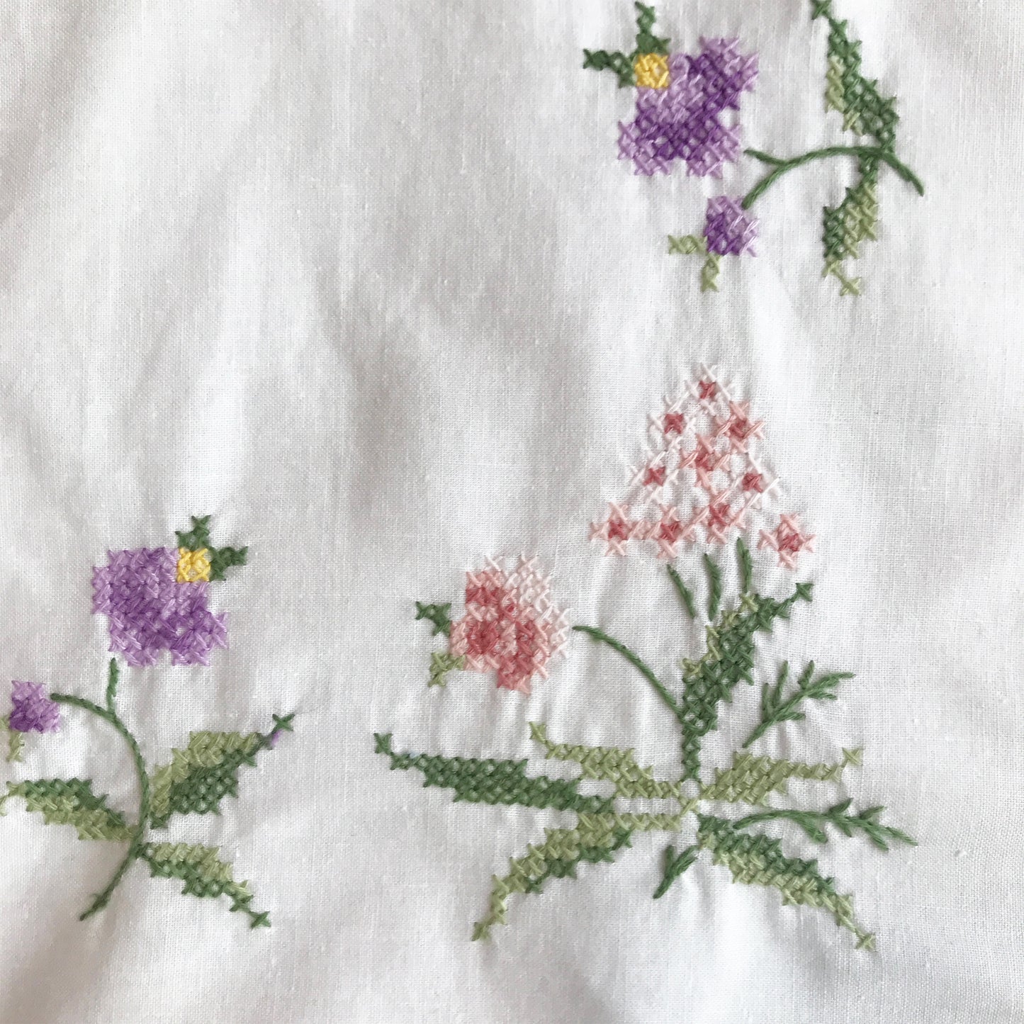 Men's Cross Stitch Embroidered Shirt