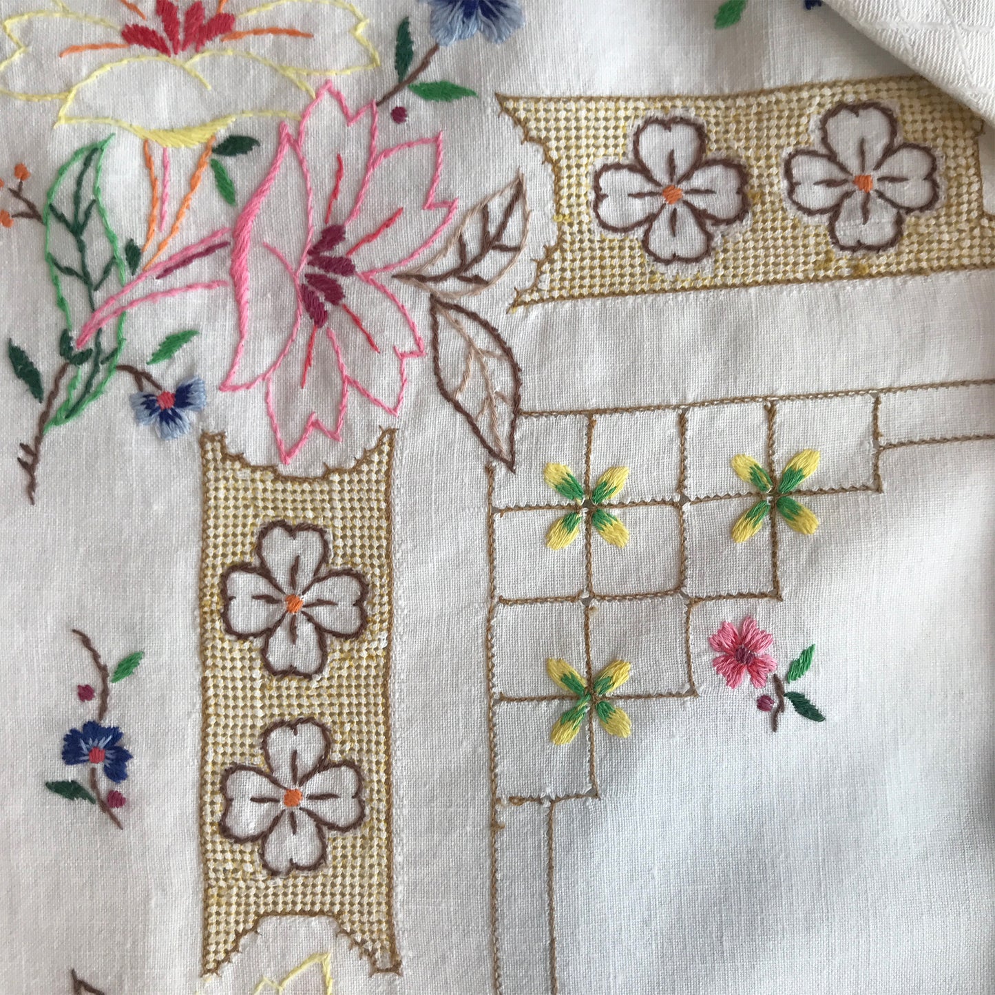 Colourful Men's Hand Embroidered Shirt