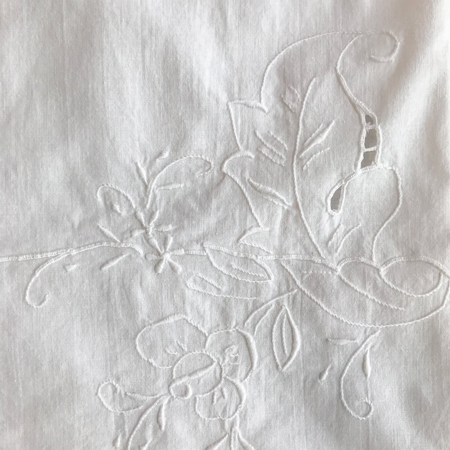 Men's Whitework Embroidered Shirt