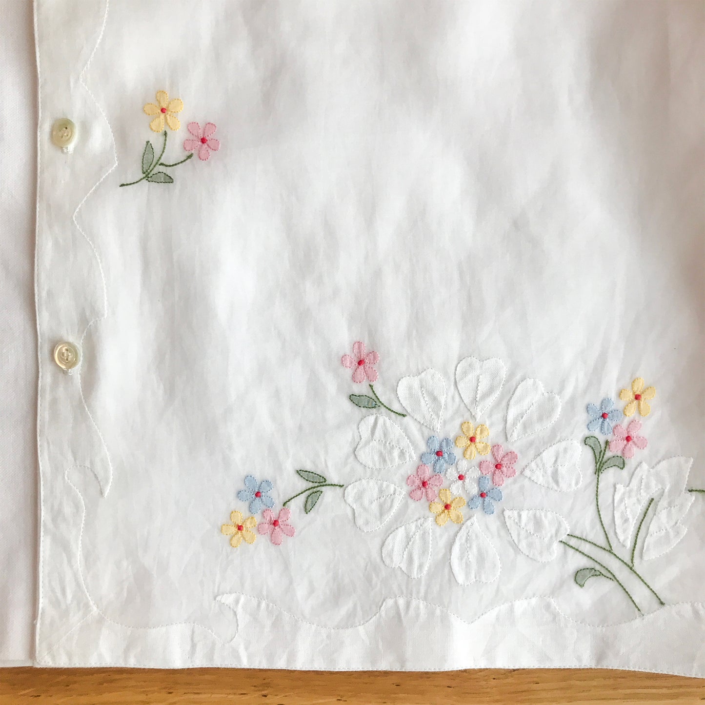 Shadow Embroidery Men's Shirt