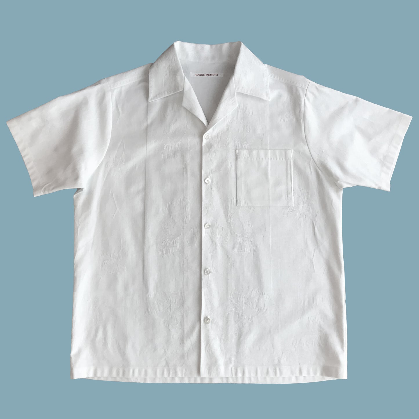 Antique White Damask Men's Shirt