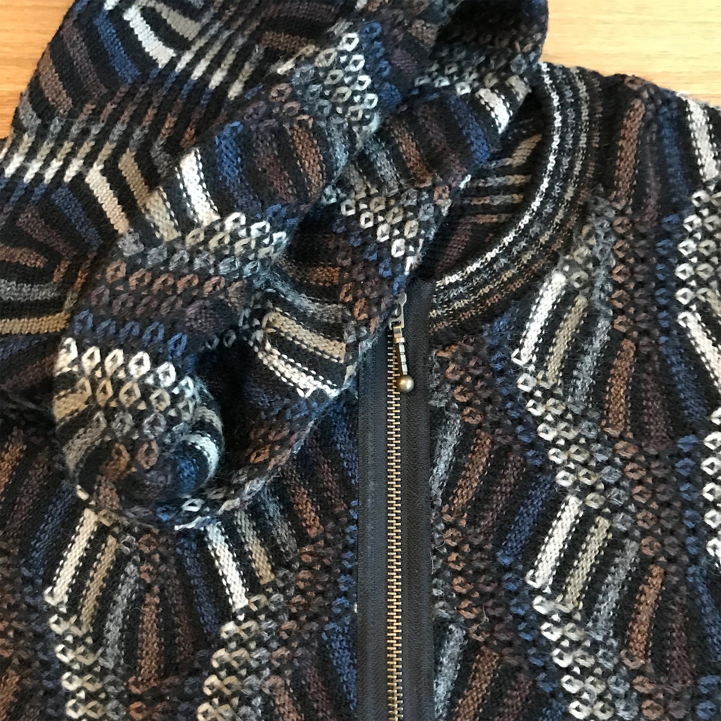 Cropped '80s Sweater with Cowl