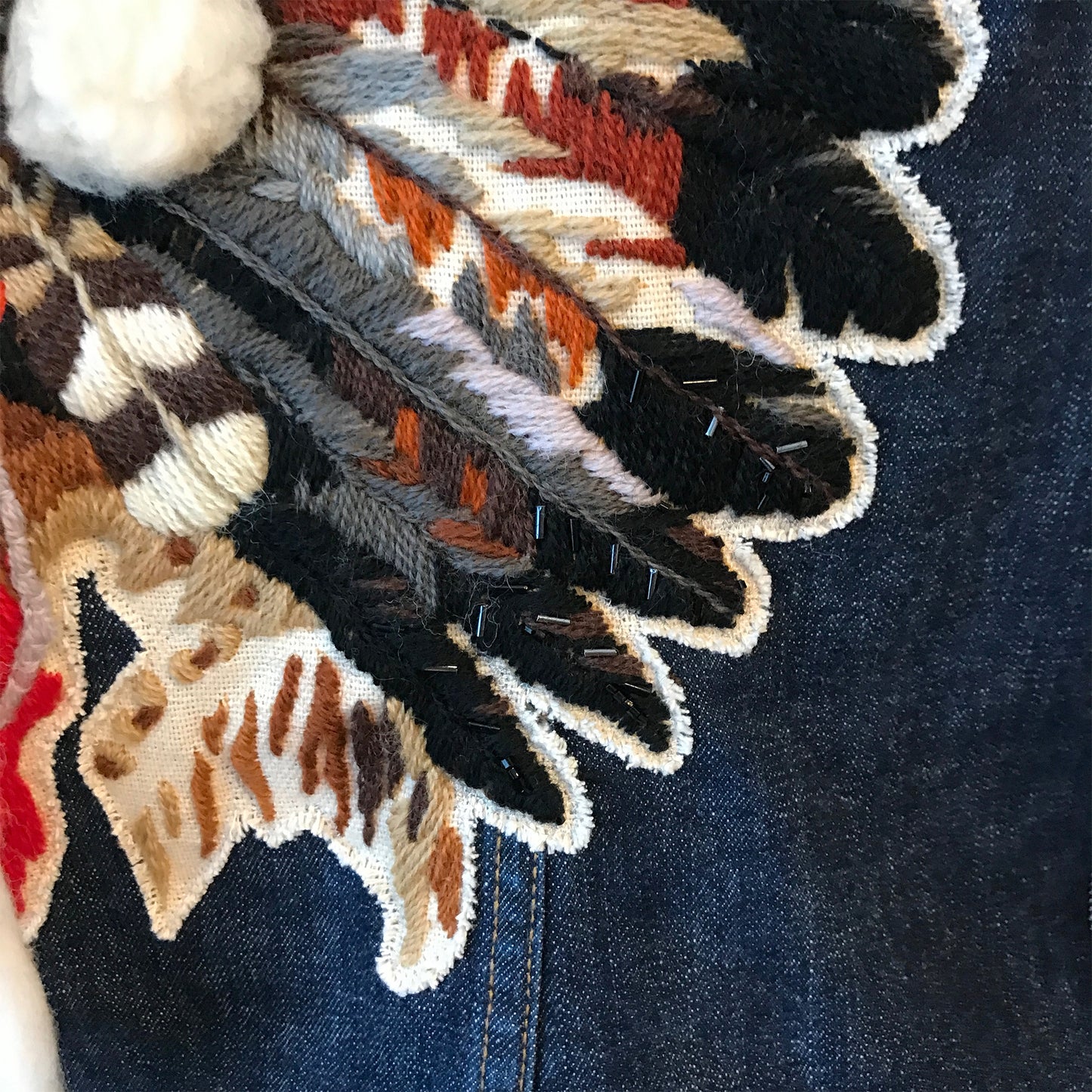 Vintage Indian Head Jean Jacket