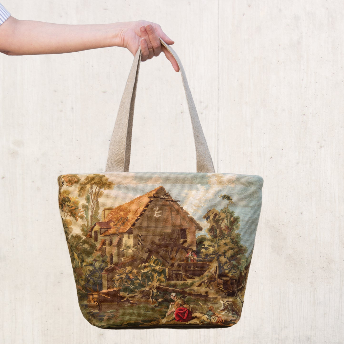 Vintage Needlepoint Handbag