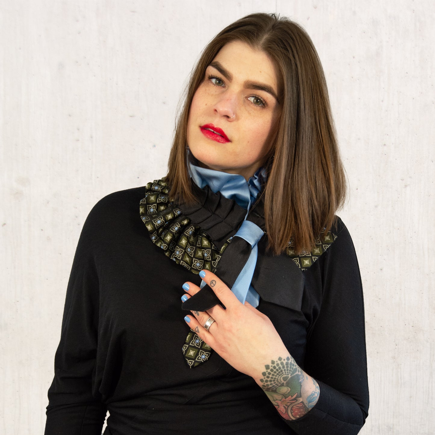 Silk Necktie Scarf