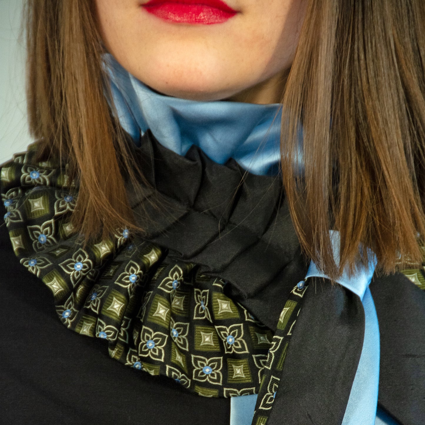 Silk Necktie Scarf