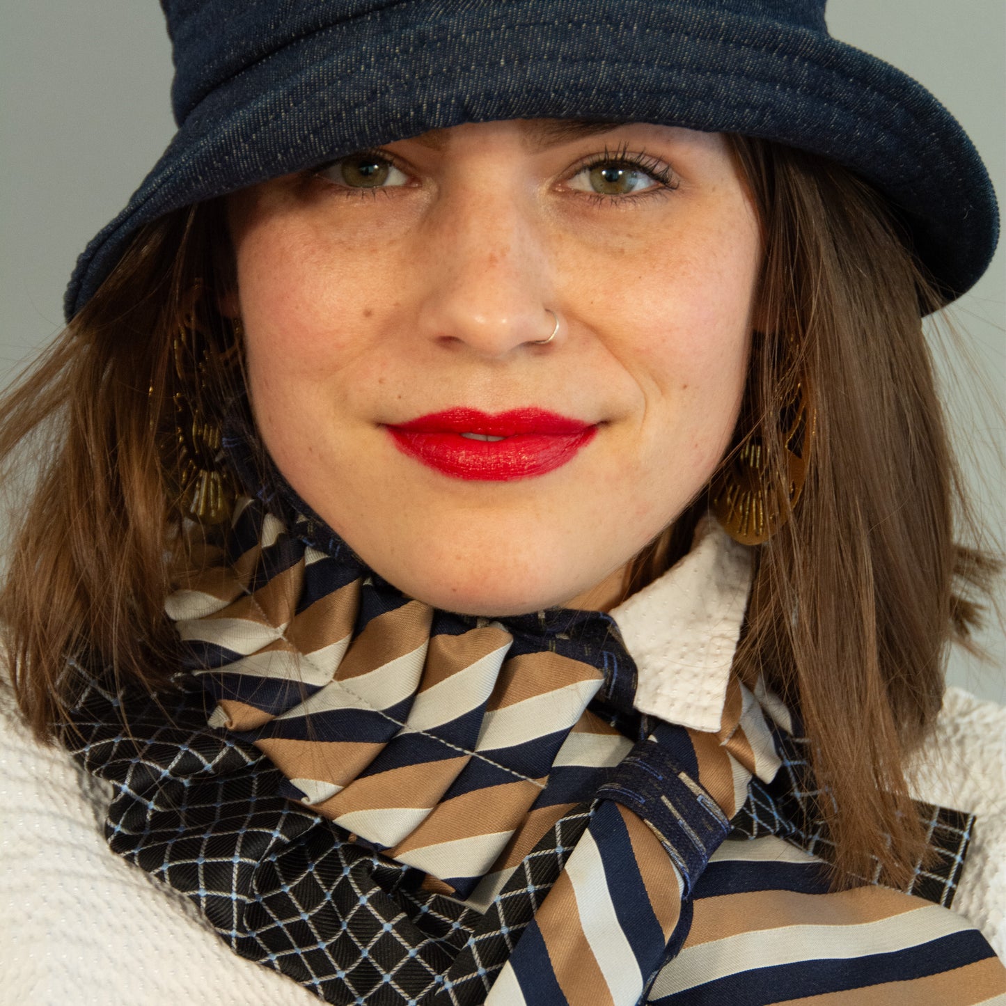 Silk Necktie Scarf