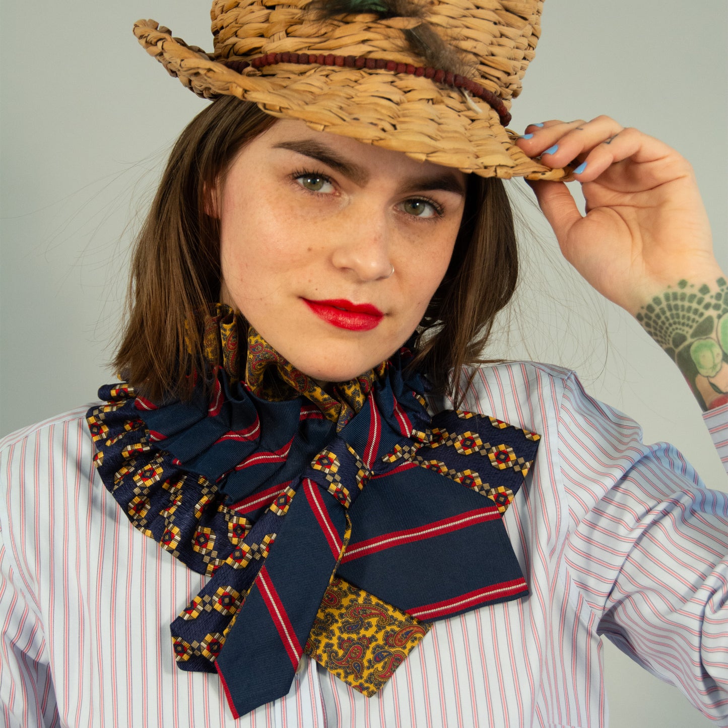 Silk Necktie Scarf
