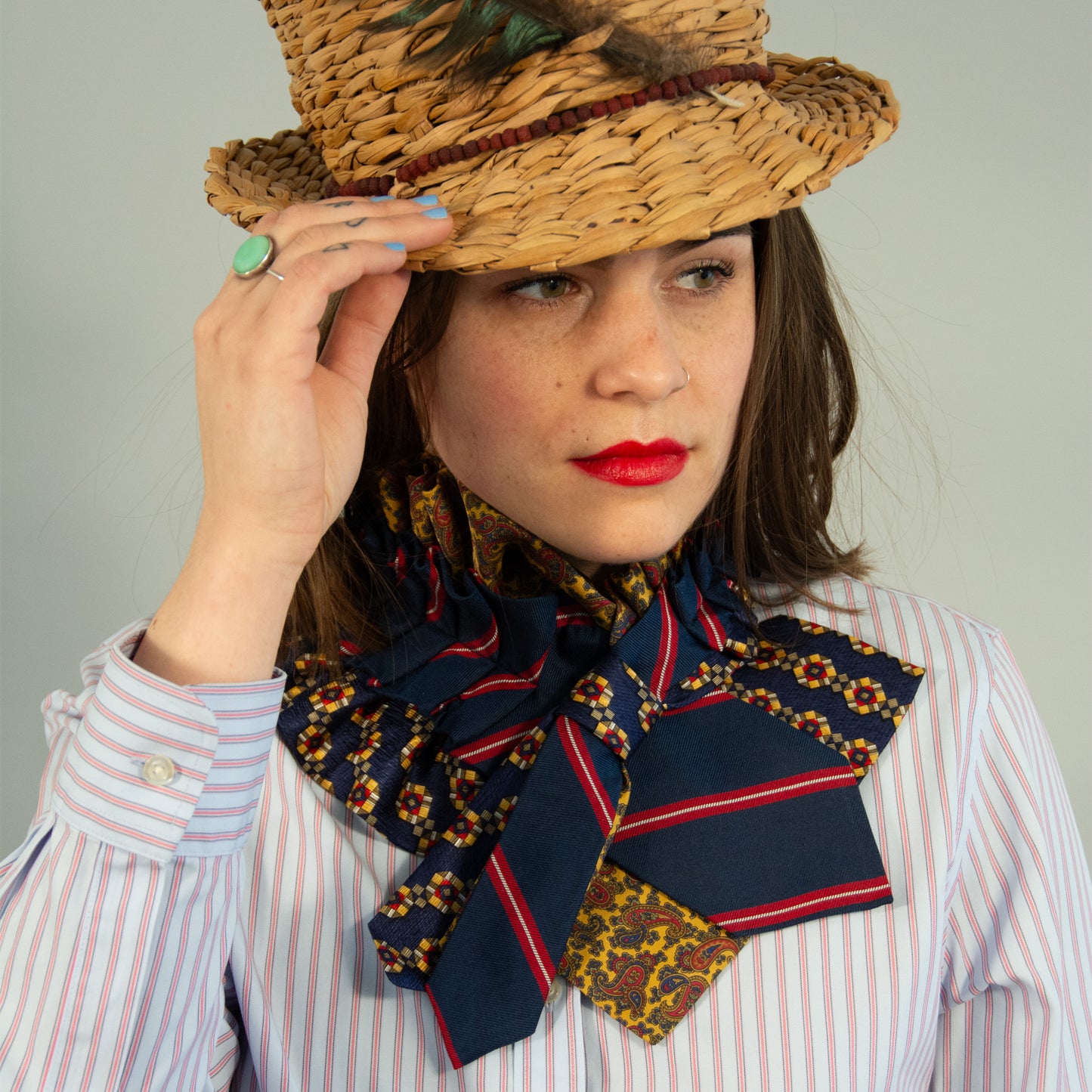 Silk Necktie Scarf