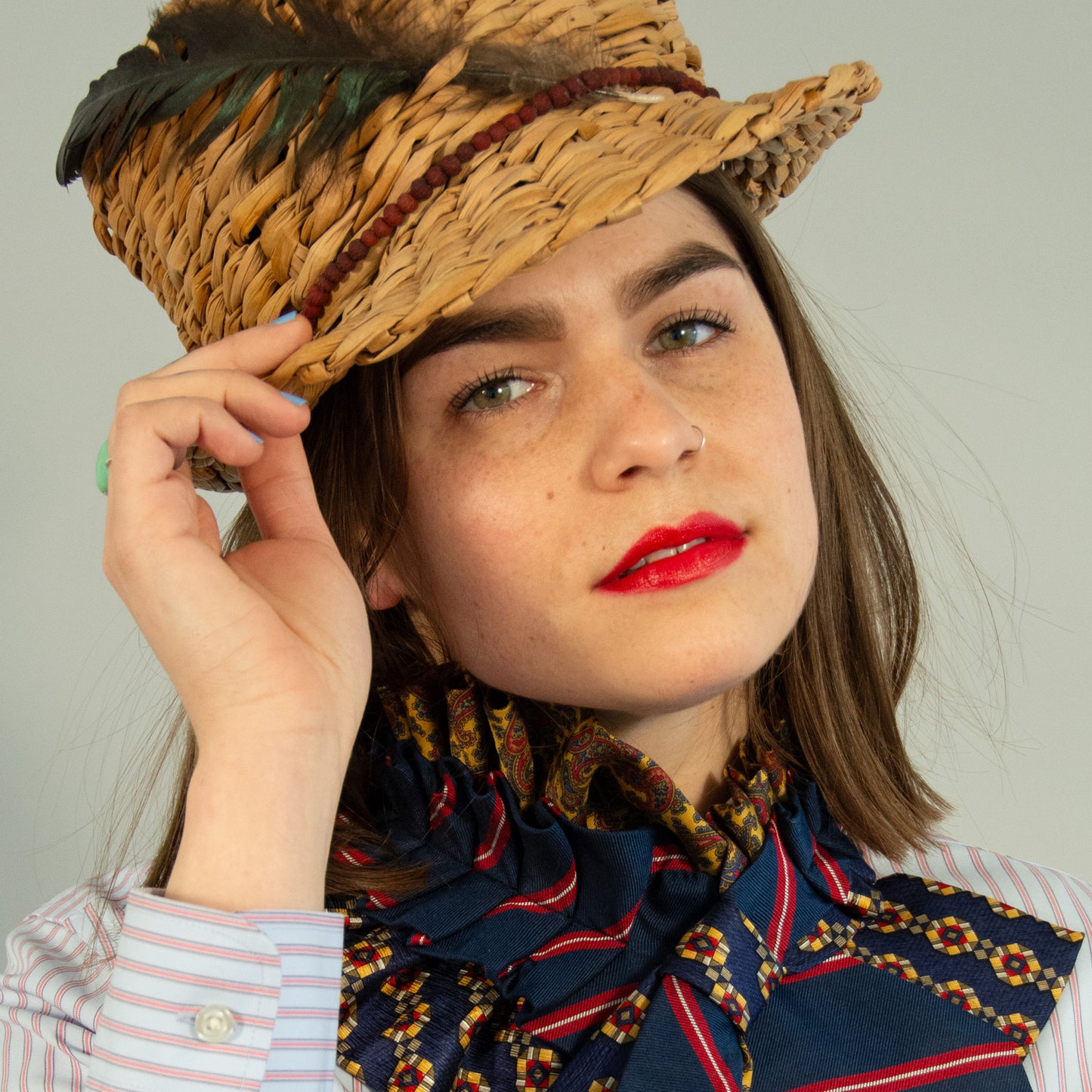Silk Necktie Scarf