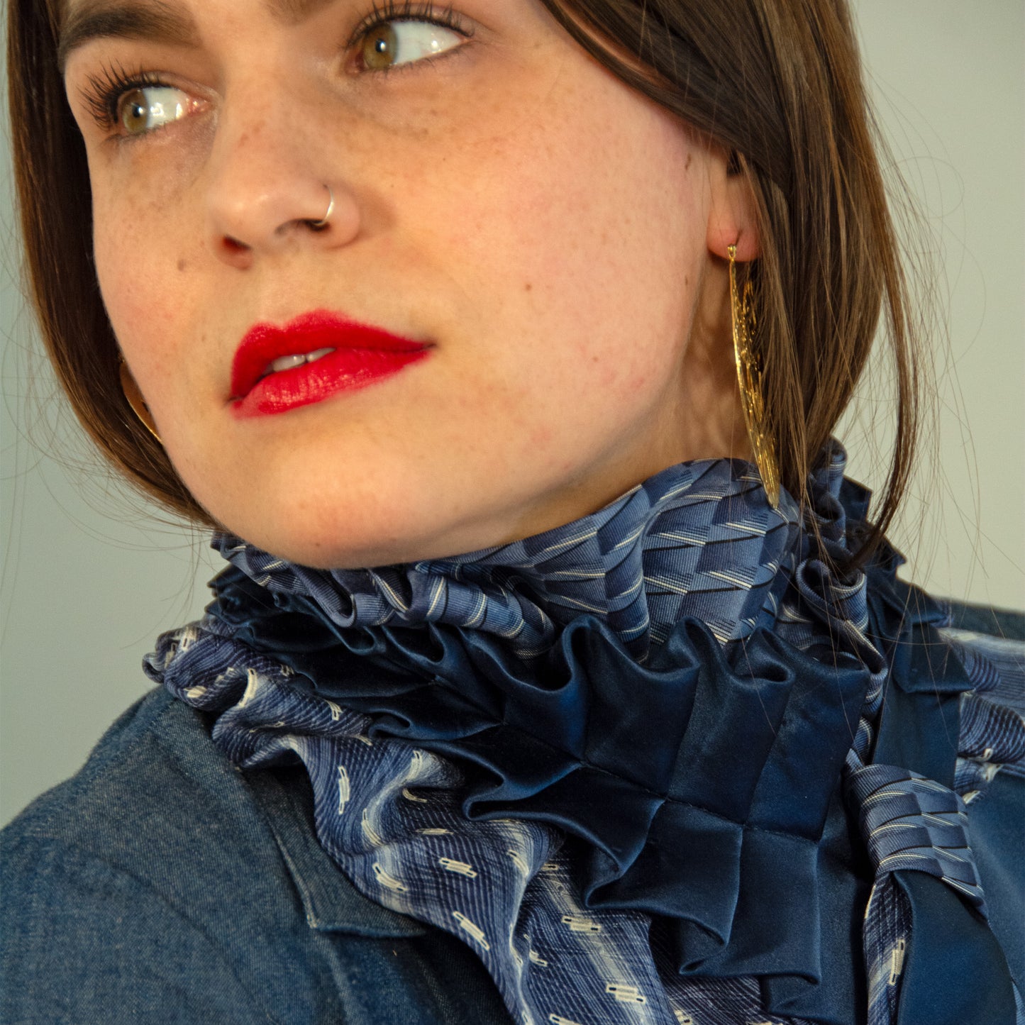 Silk Necktie Scarf