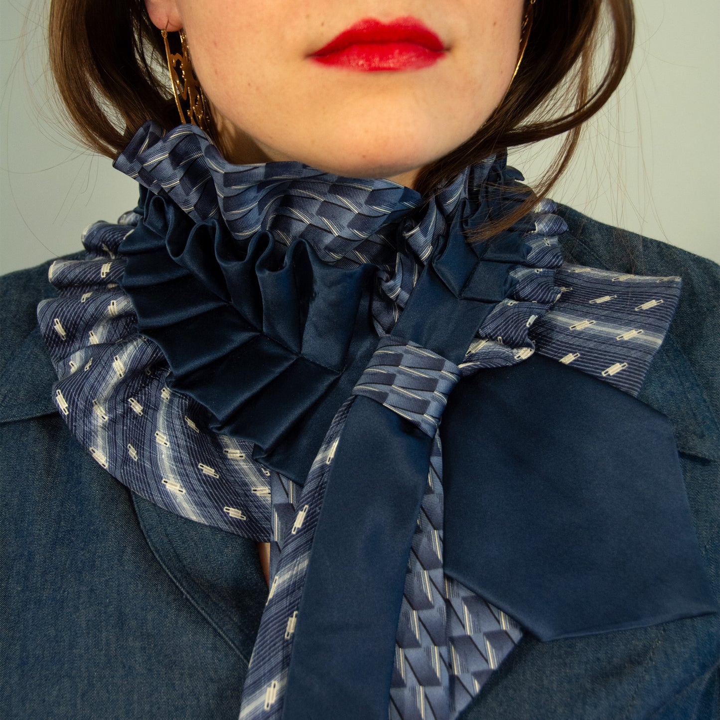 Silk Necktie Scarf