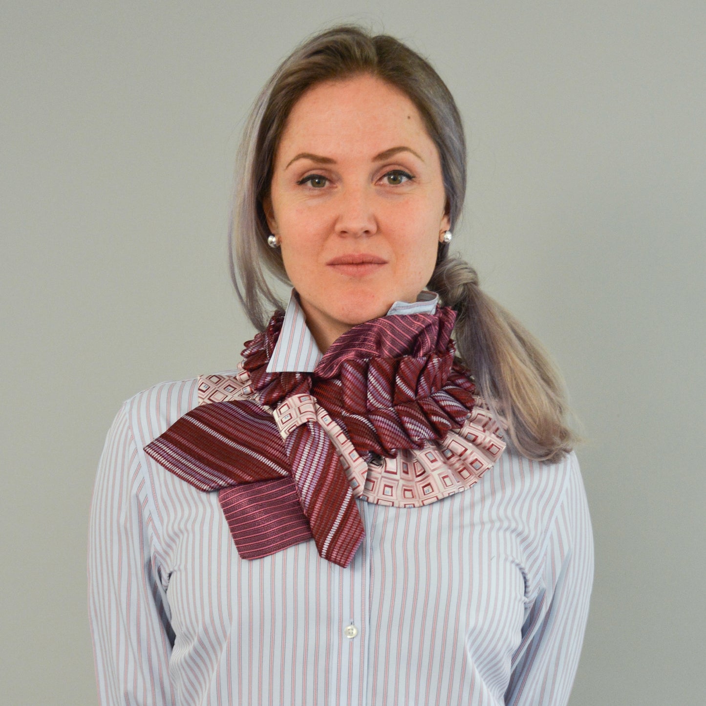 Vintage Silk Necktie Scarf