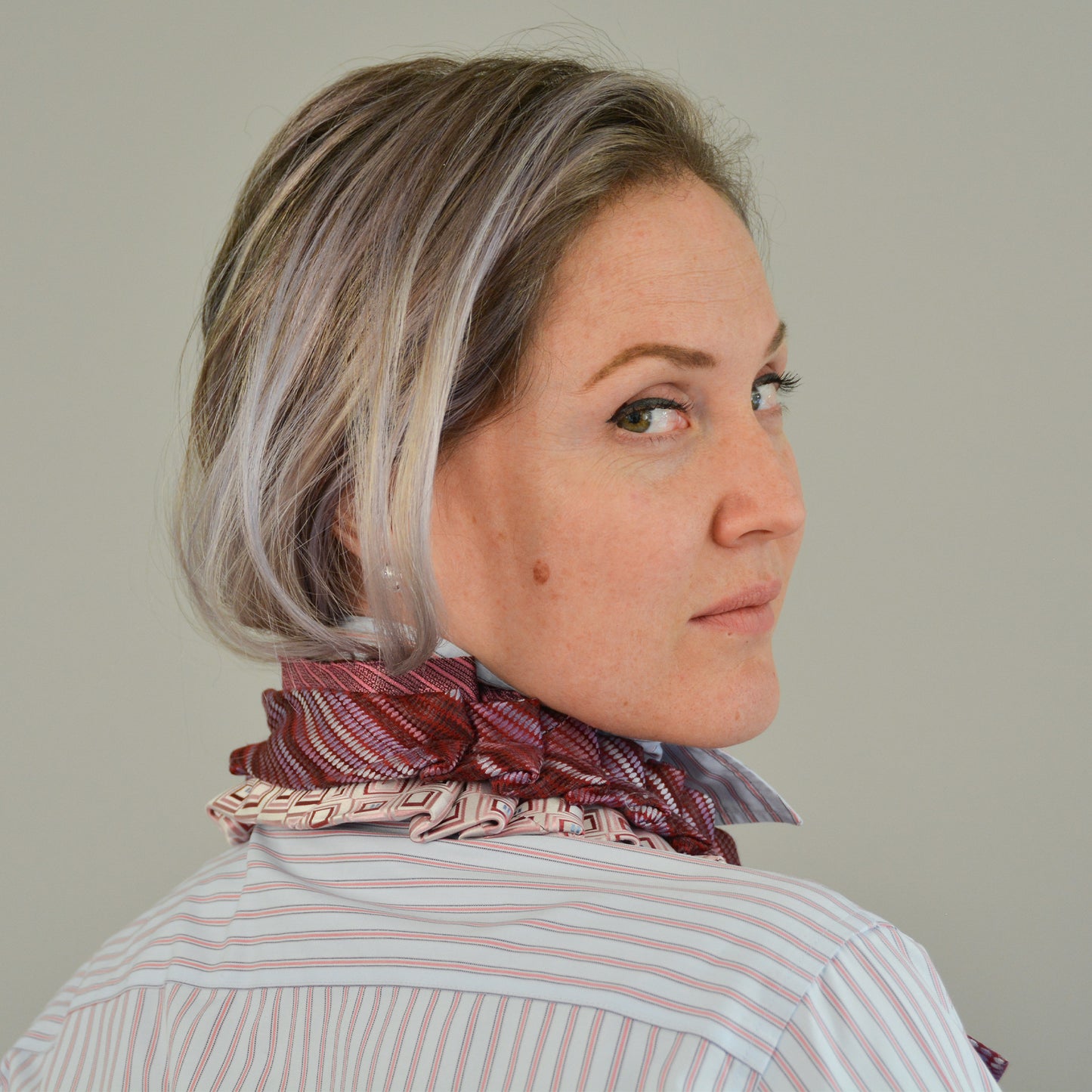 Vintage Silk Necktie Scarf