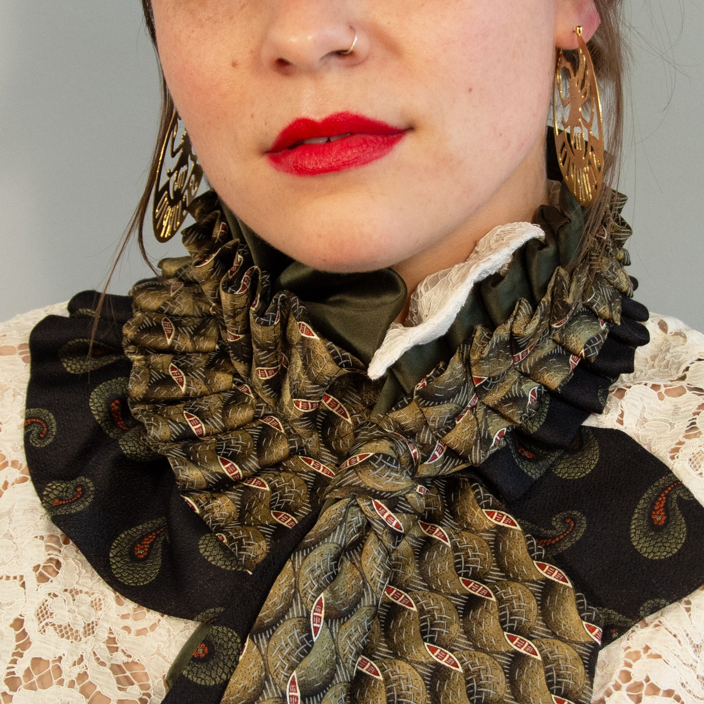 Silk Necktie Scarf