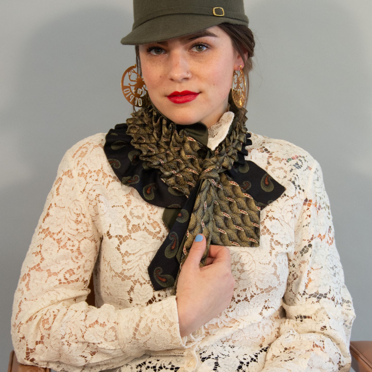 Silk Necktie Scarf