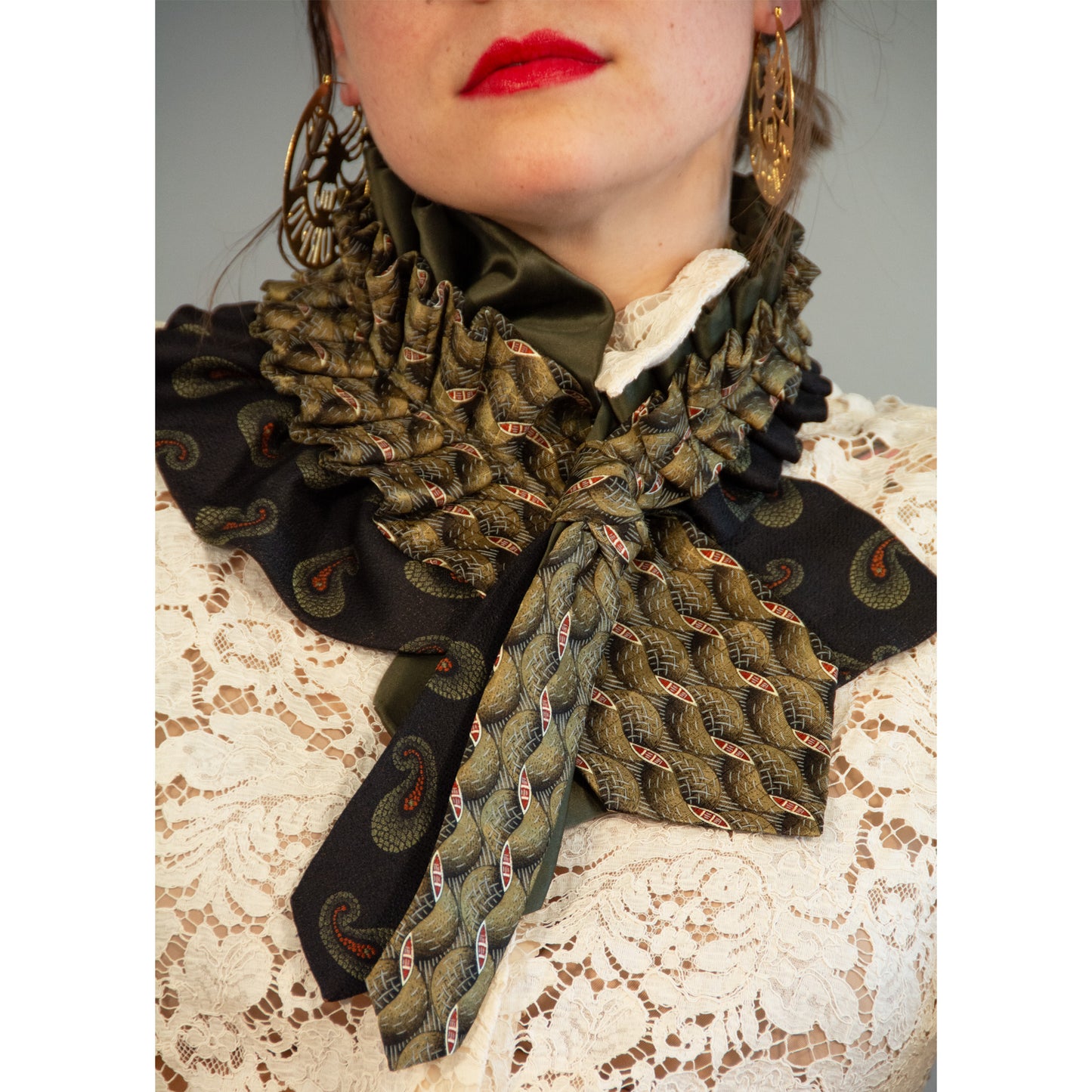 Silk Necktie Scarf