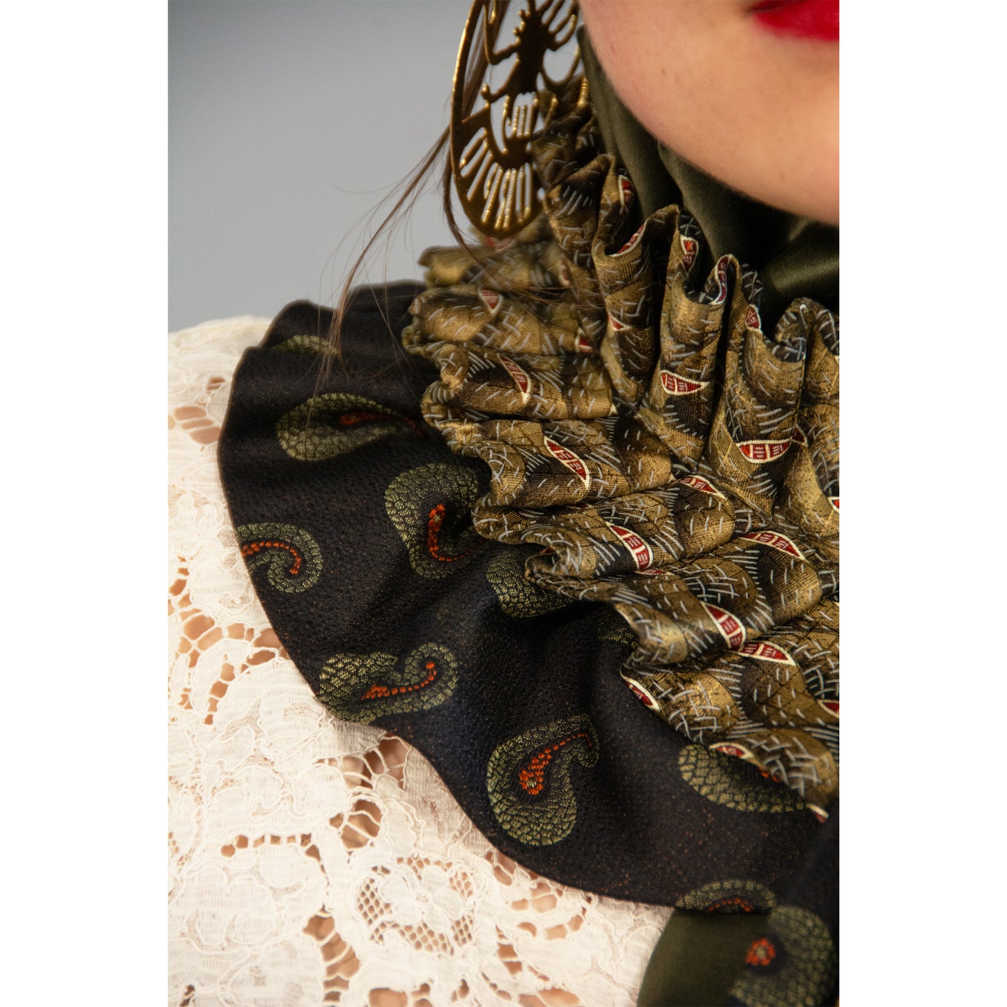 Silk Necktie Scarf
