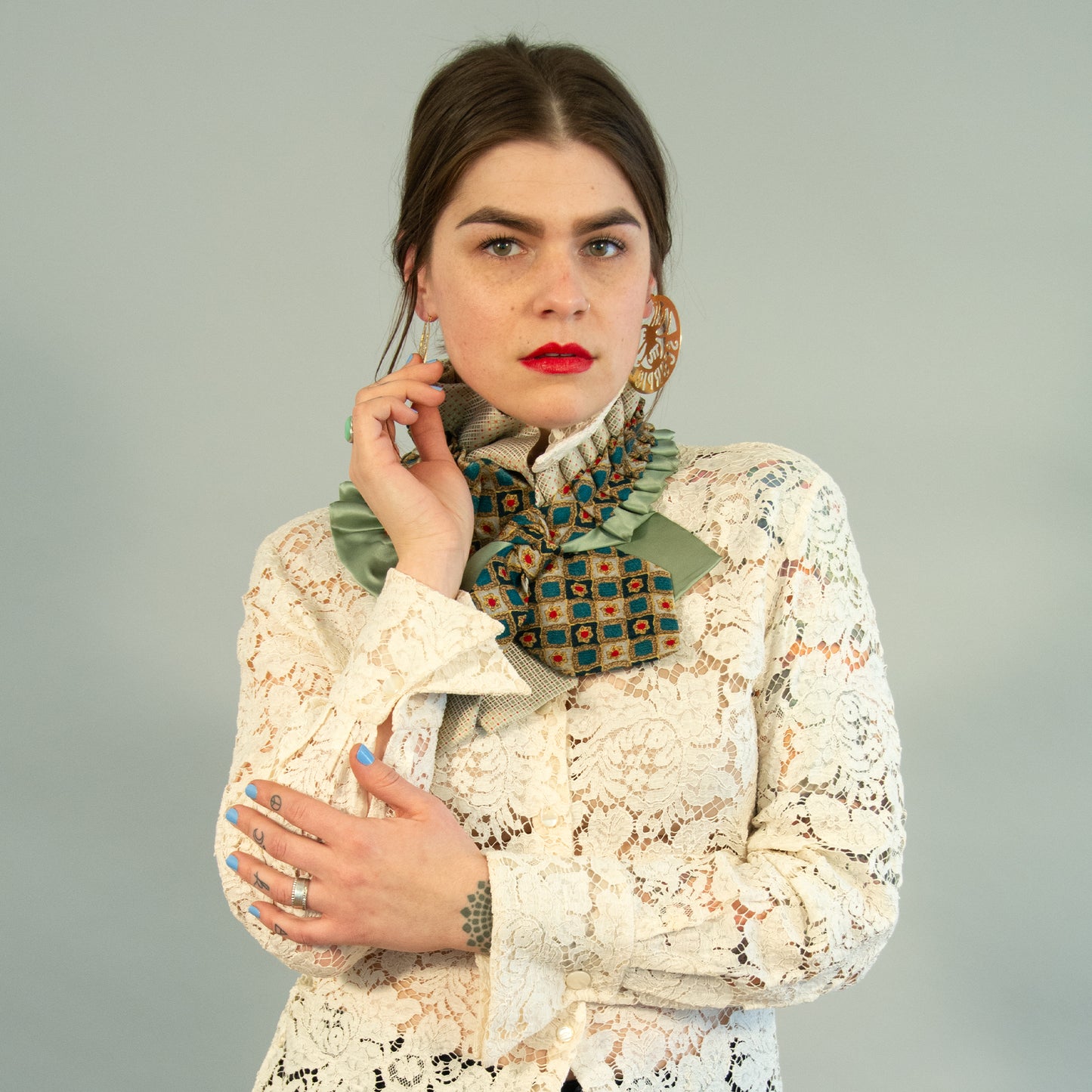 Silk Necktie Scarf