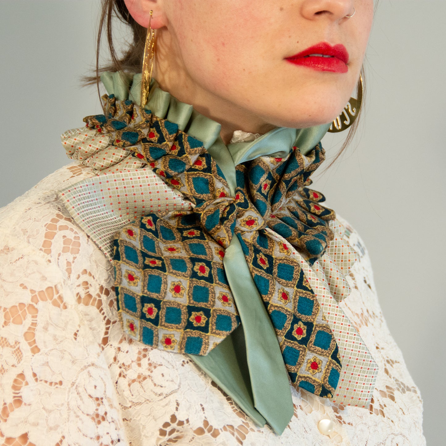 Silk Necktie Scarf