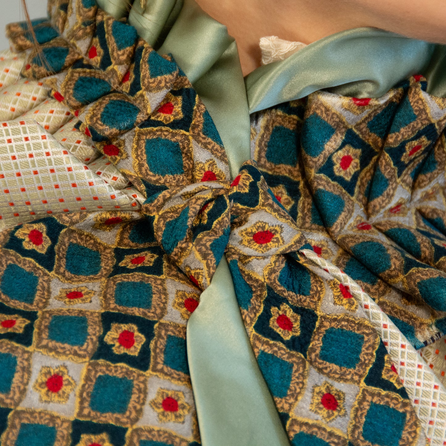 Silk Necktie Scarf