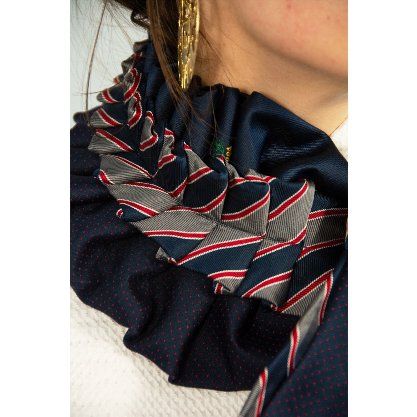 Silk Necktie Scarf