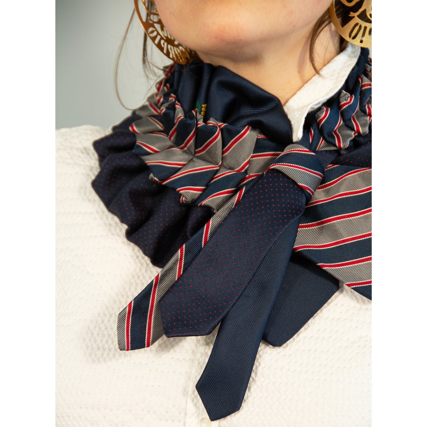 Silk Necktie Scarf