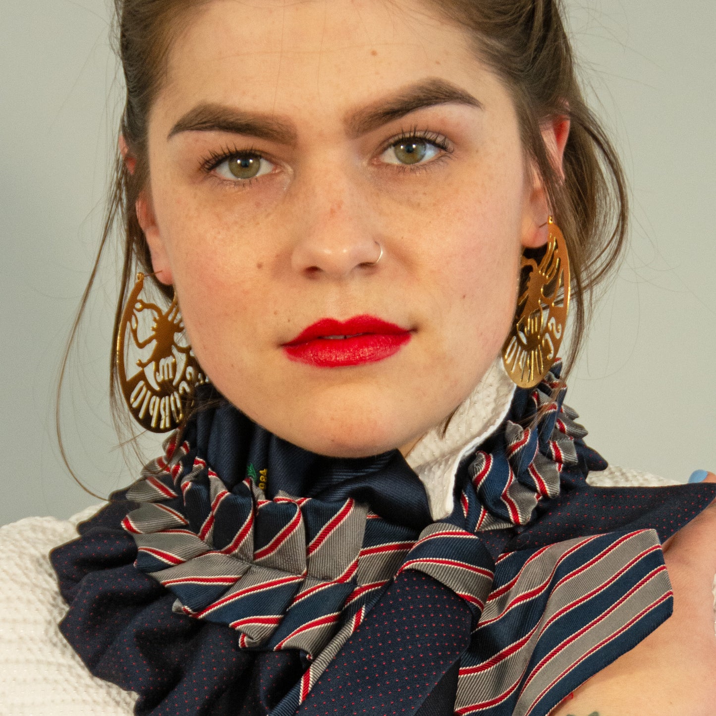 Silk Necktie Scarf