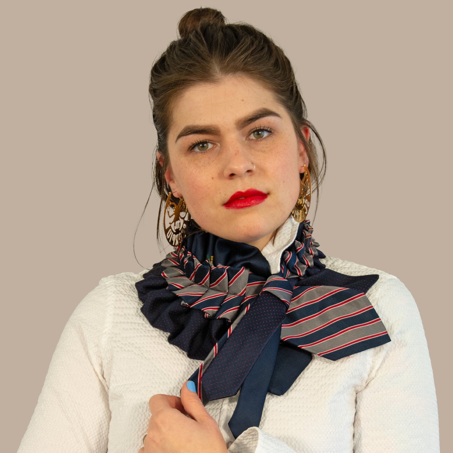 Silk Necktie Scarf
