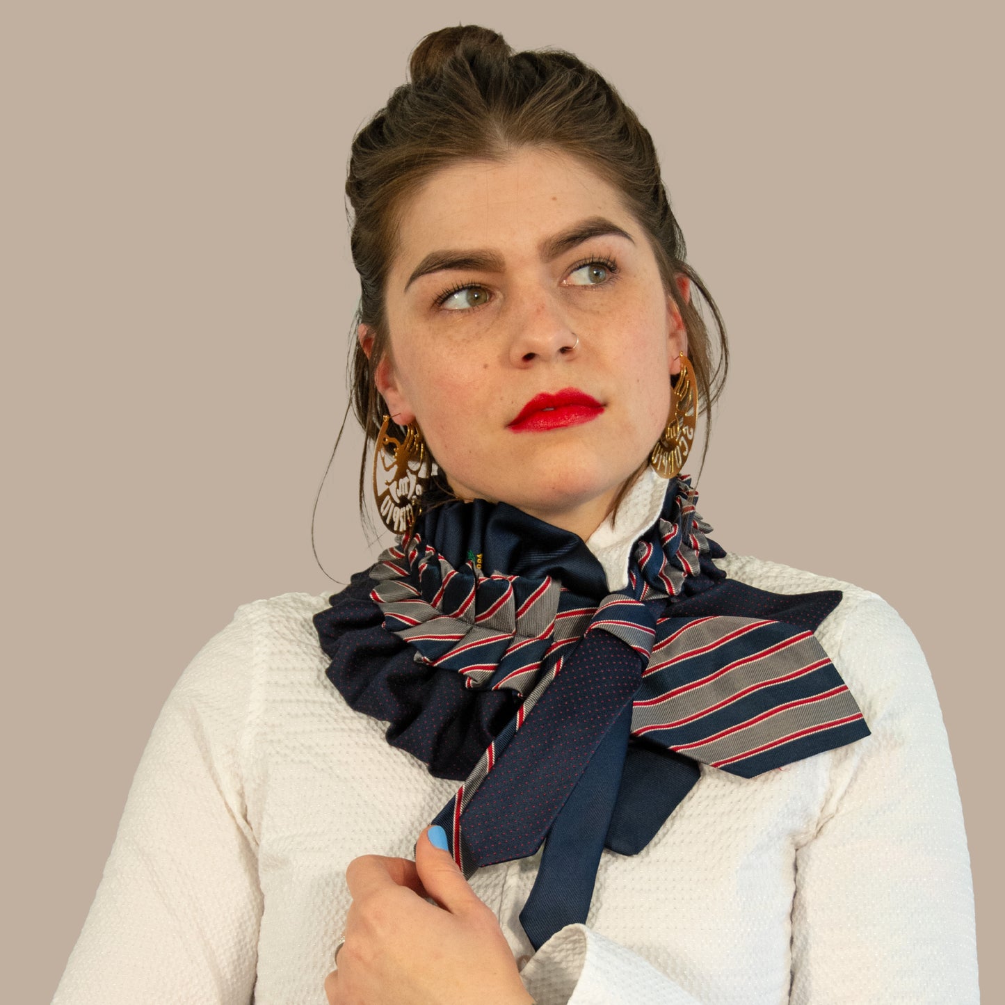 Silk Necktie Scarf