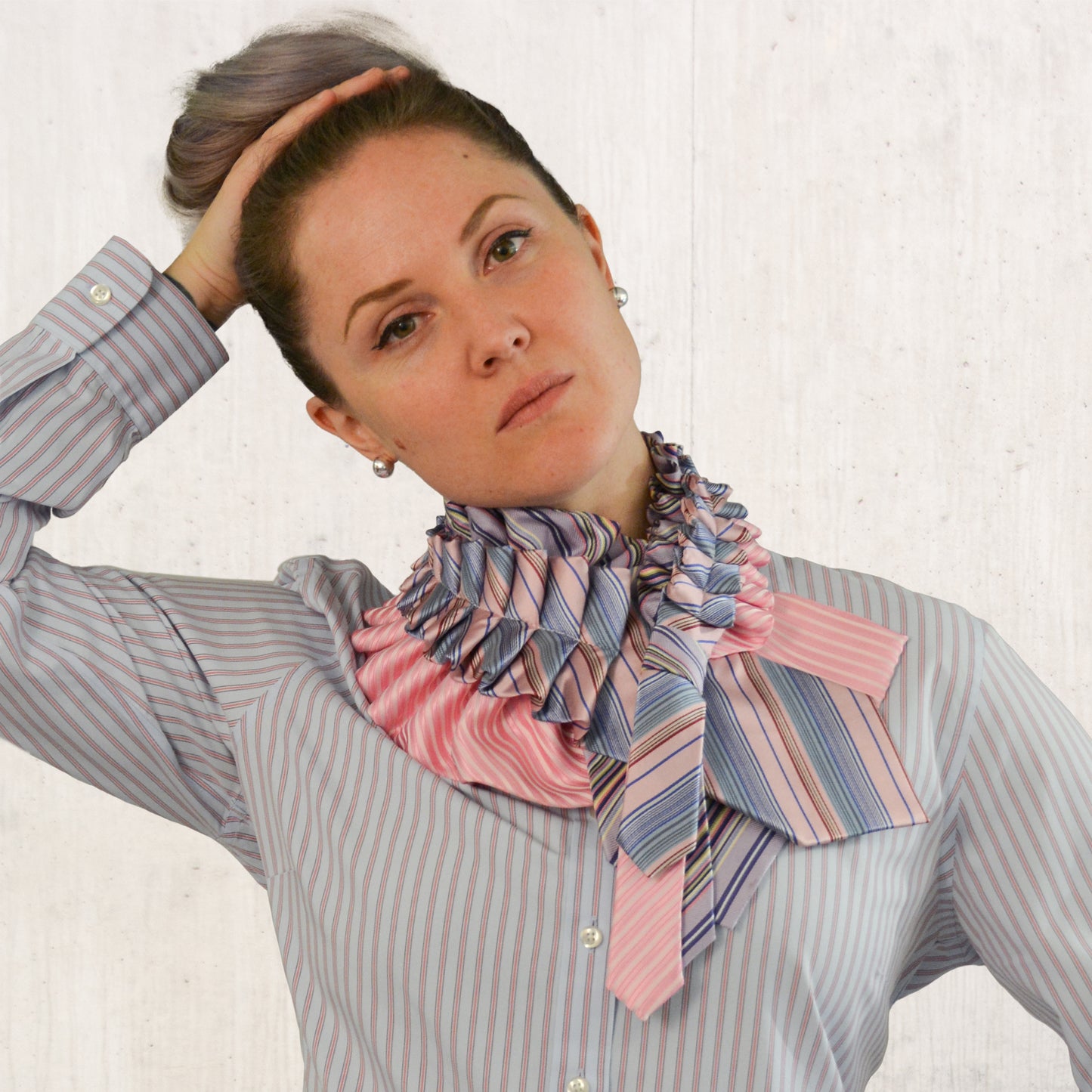 Silk Necktie Scarf