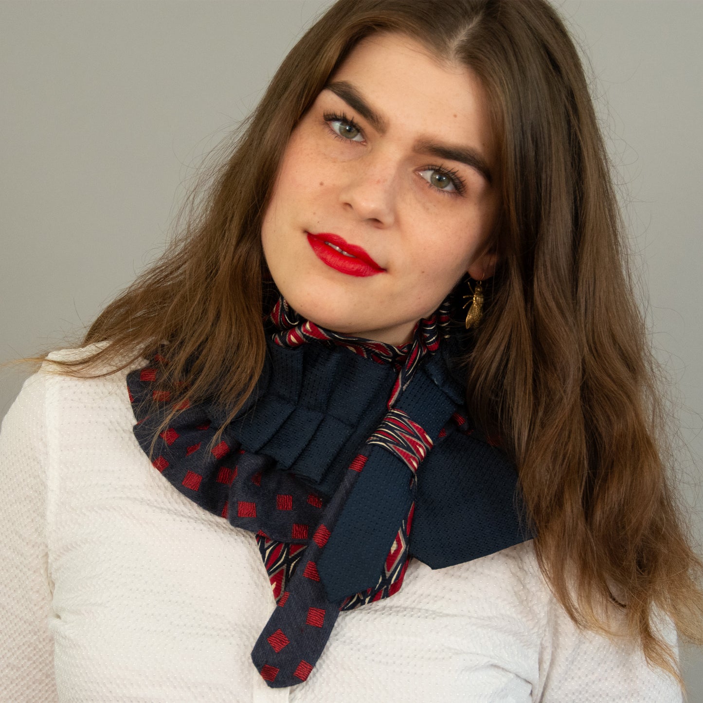 Silk Necktie Scarf