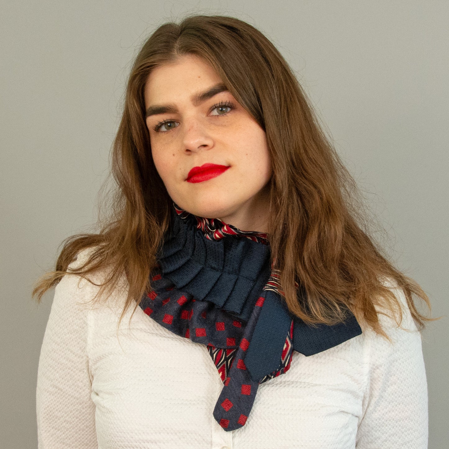 Silk Necktie Scarf