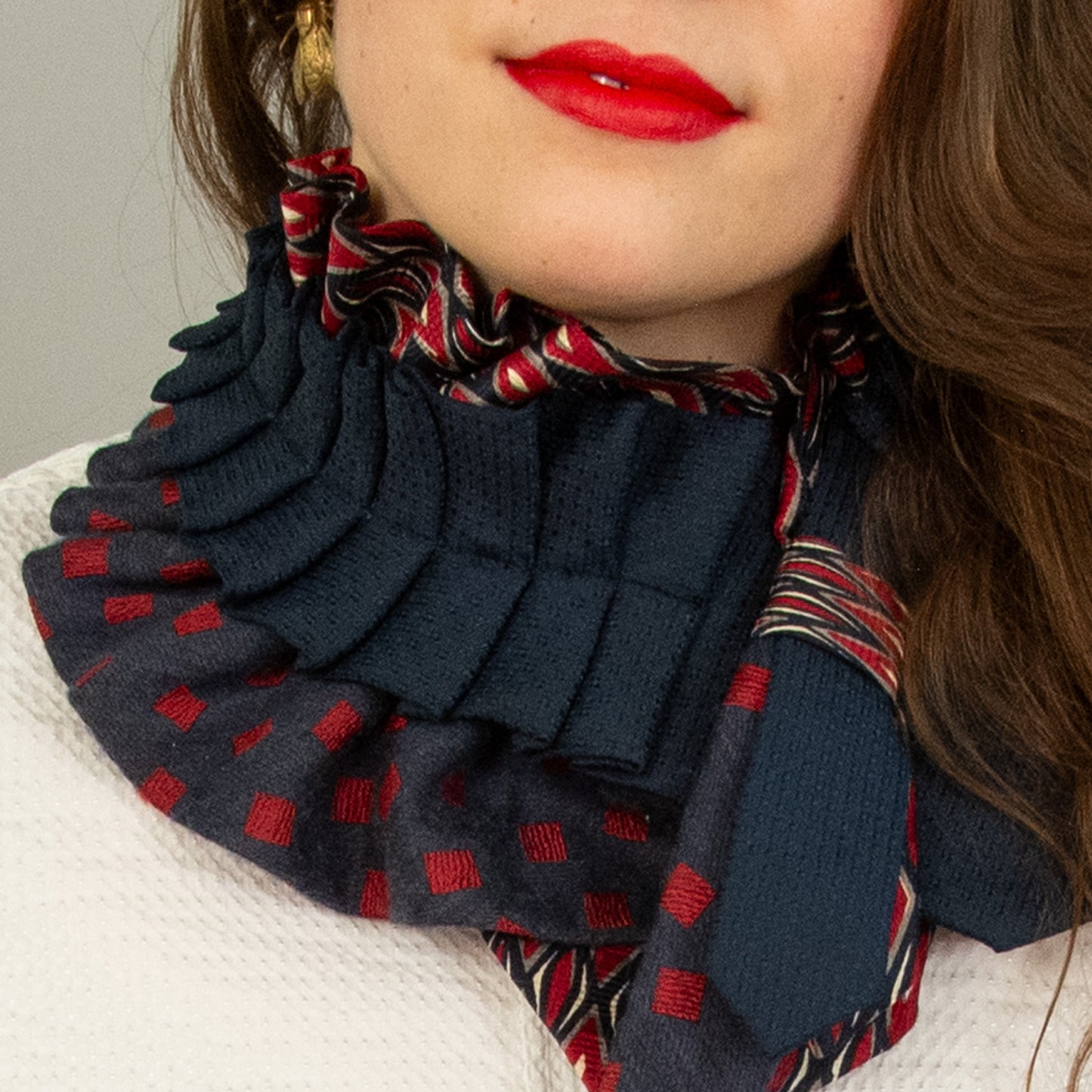 Silk Necktie Scarf