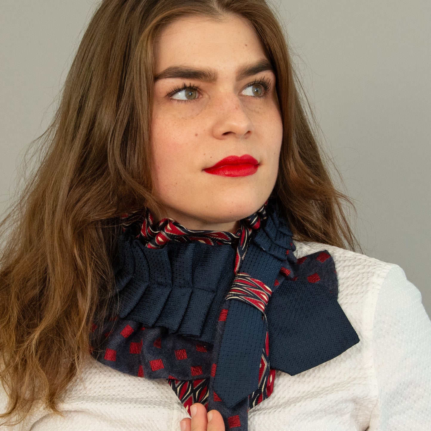Silk Necktie Scarf