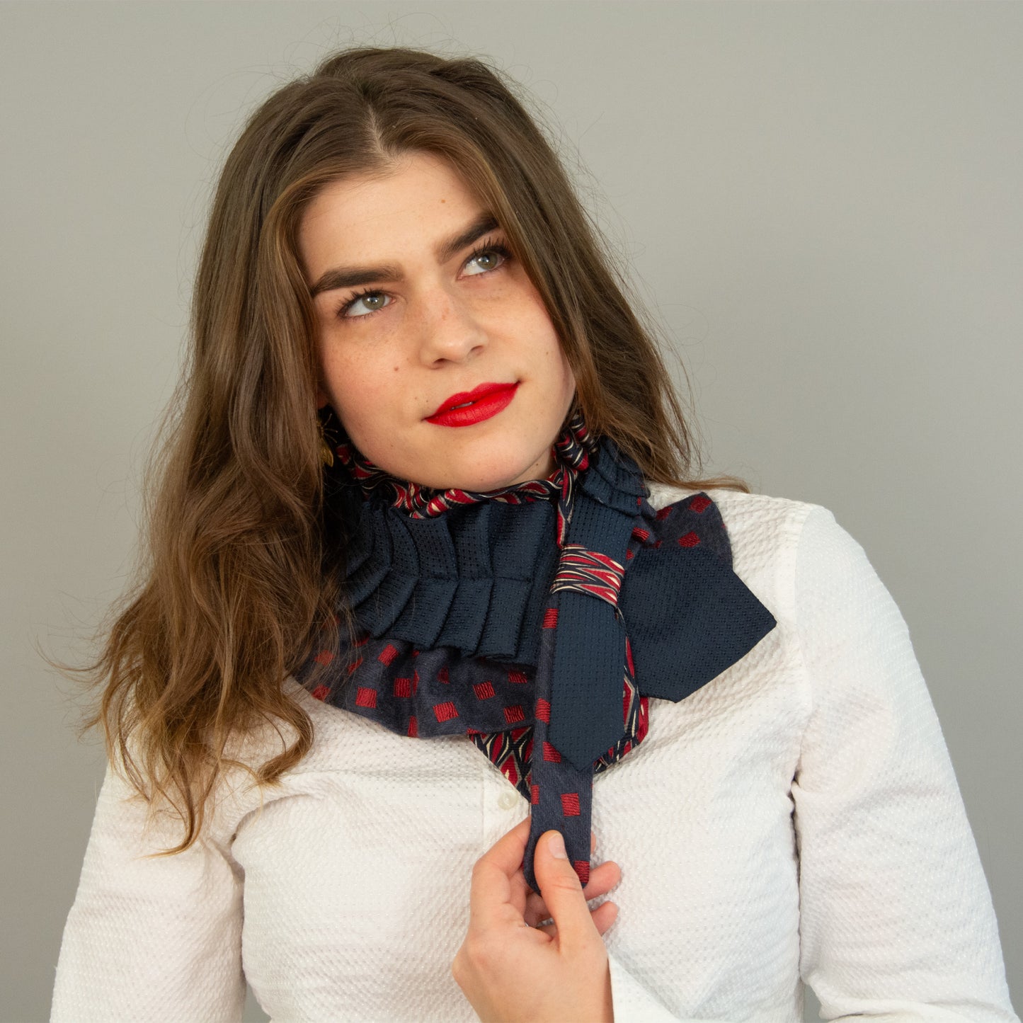 Silk Necktie Scarf