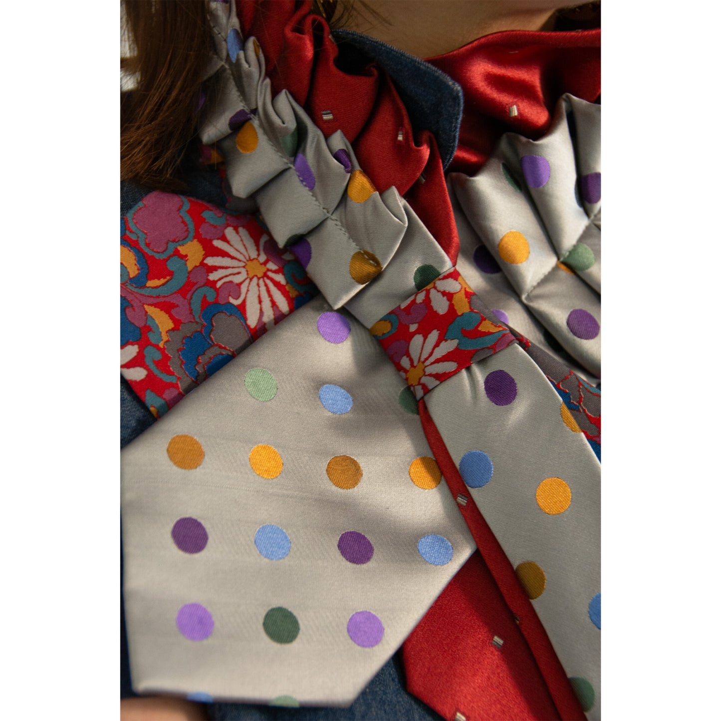 Silk Necktie Scarf