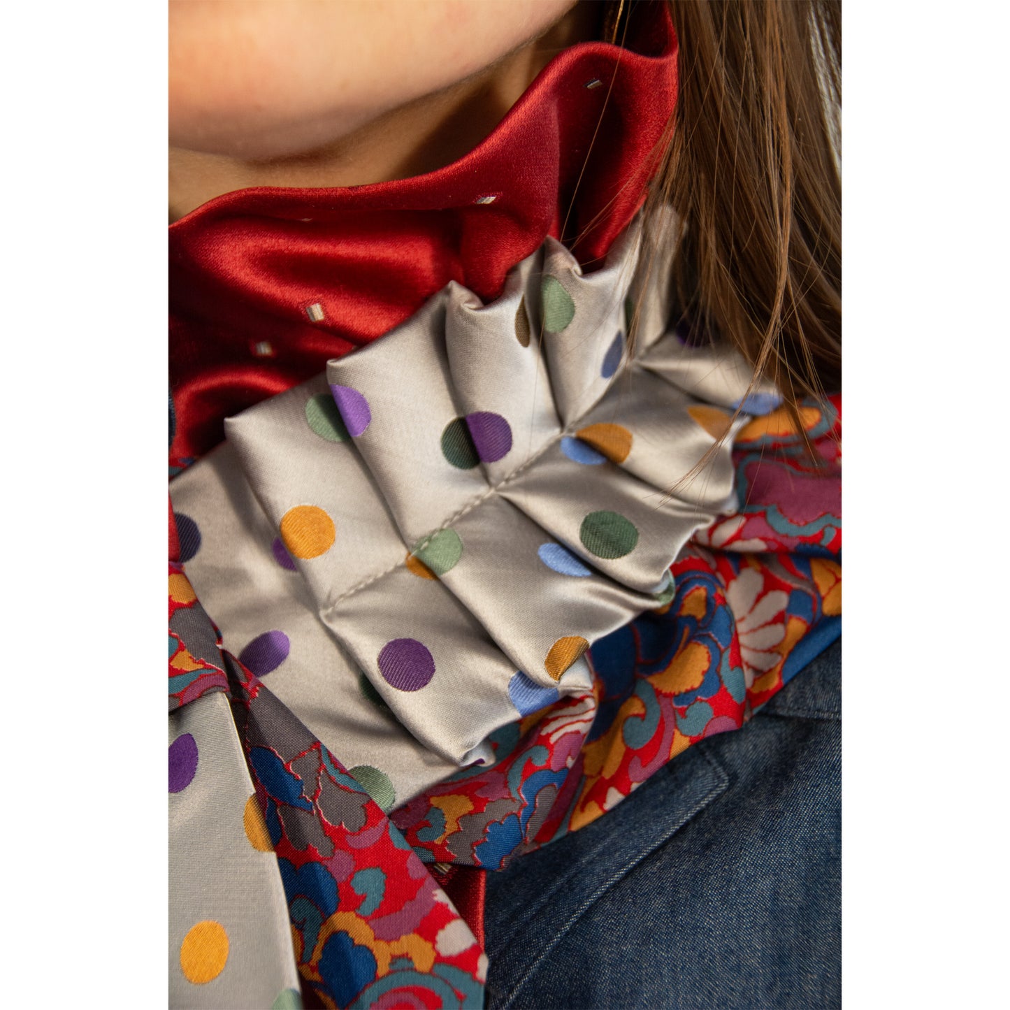 Silk Necktie Scarf