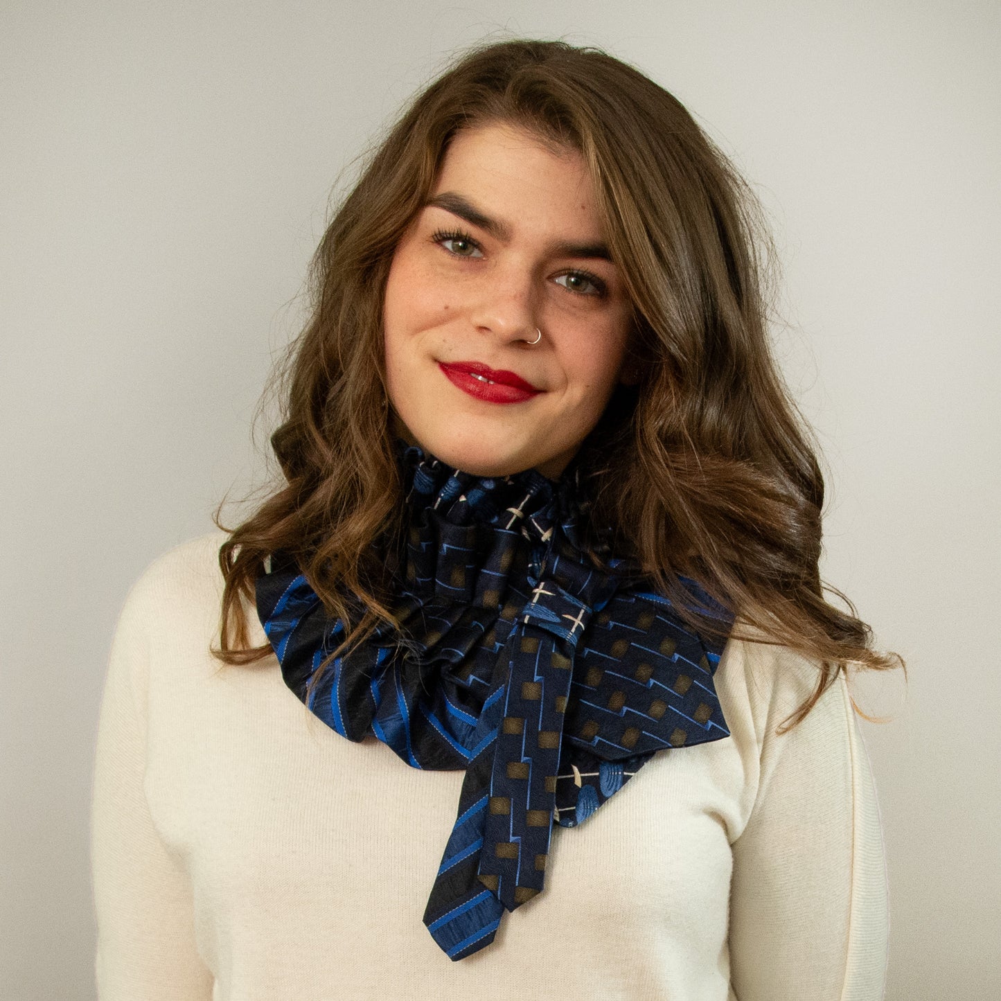 Silk Necktie Scarf