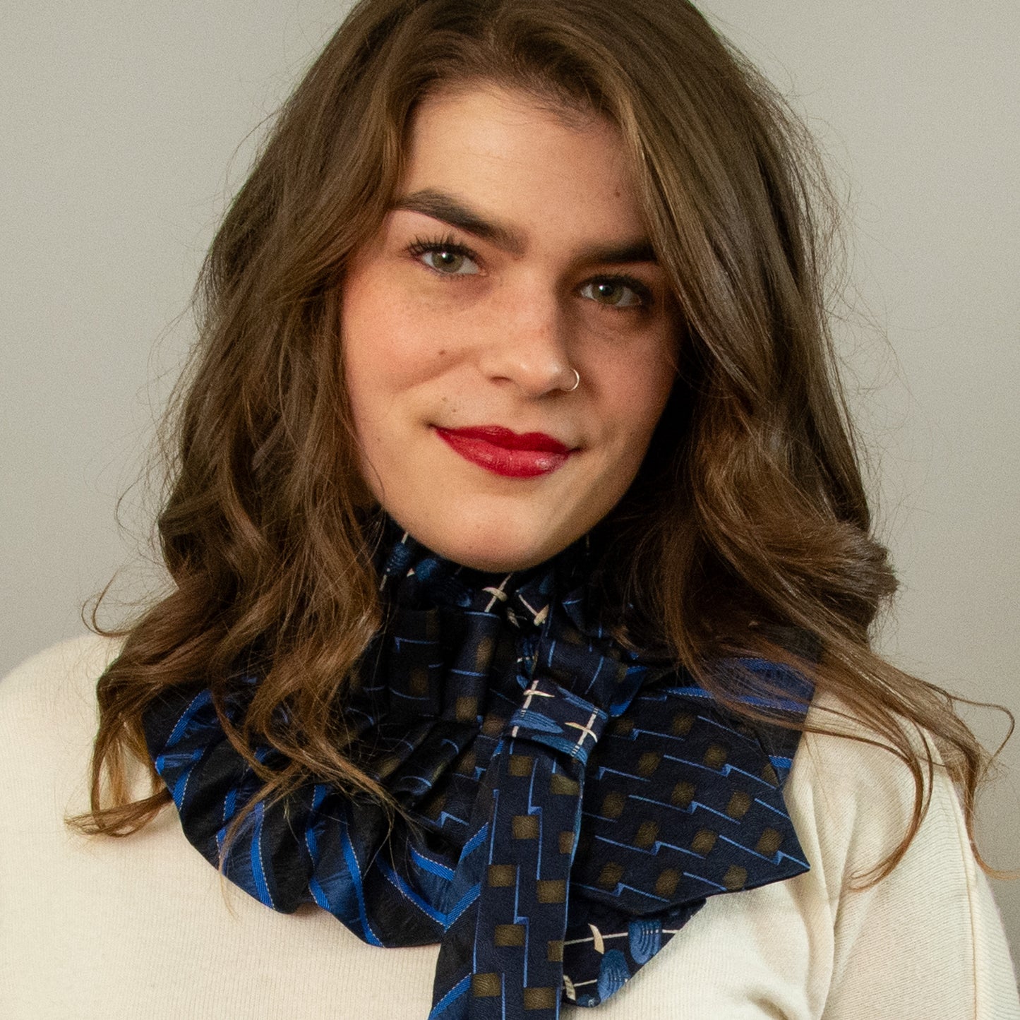 Silk Necktie Scarf