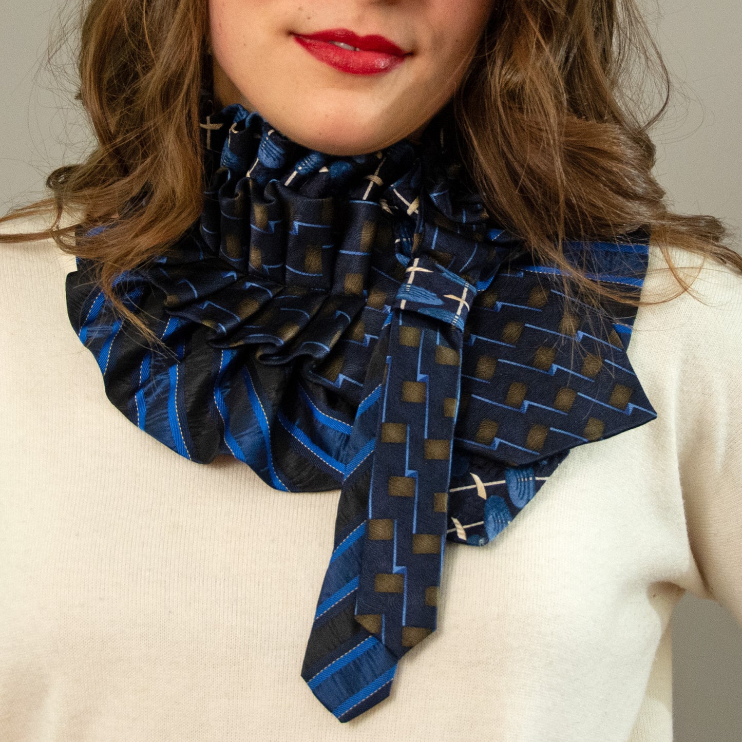 Silk Necktie Scarf