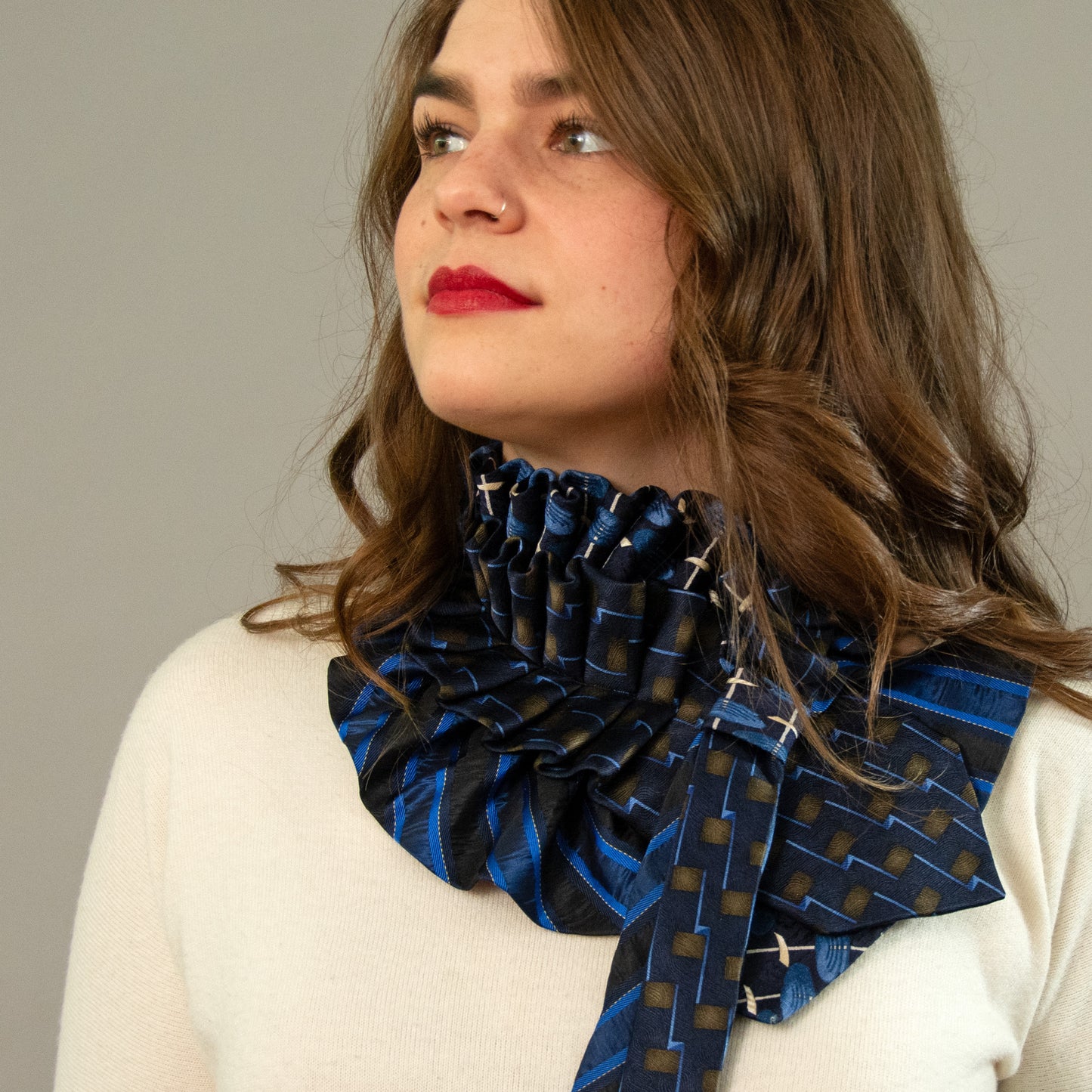 Silk Necktie Scarf