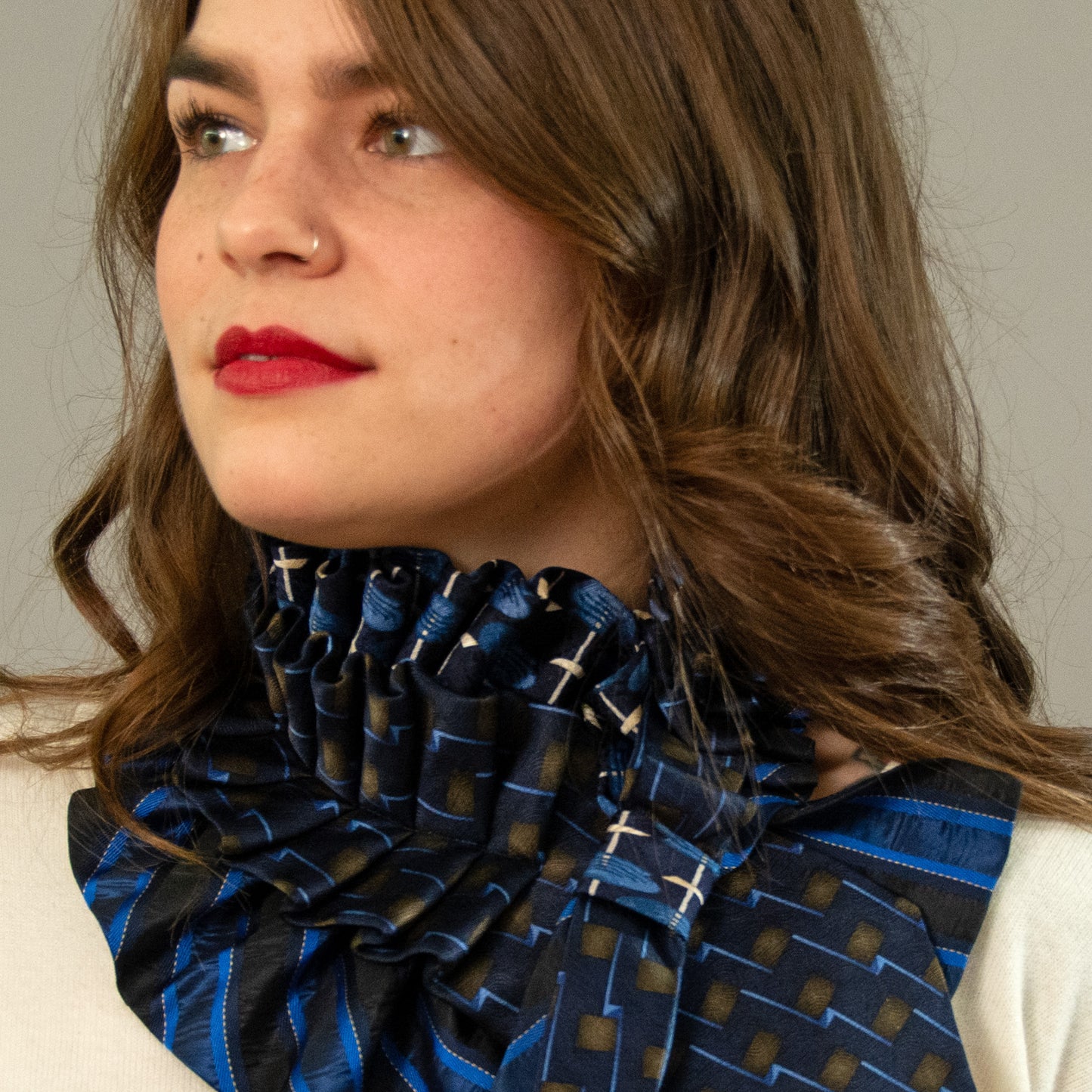 Silk Necktie Scarf