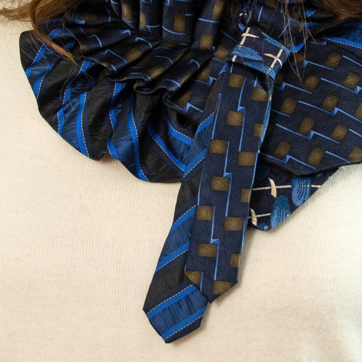 Silk Necktie Scarf