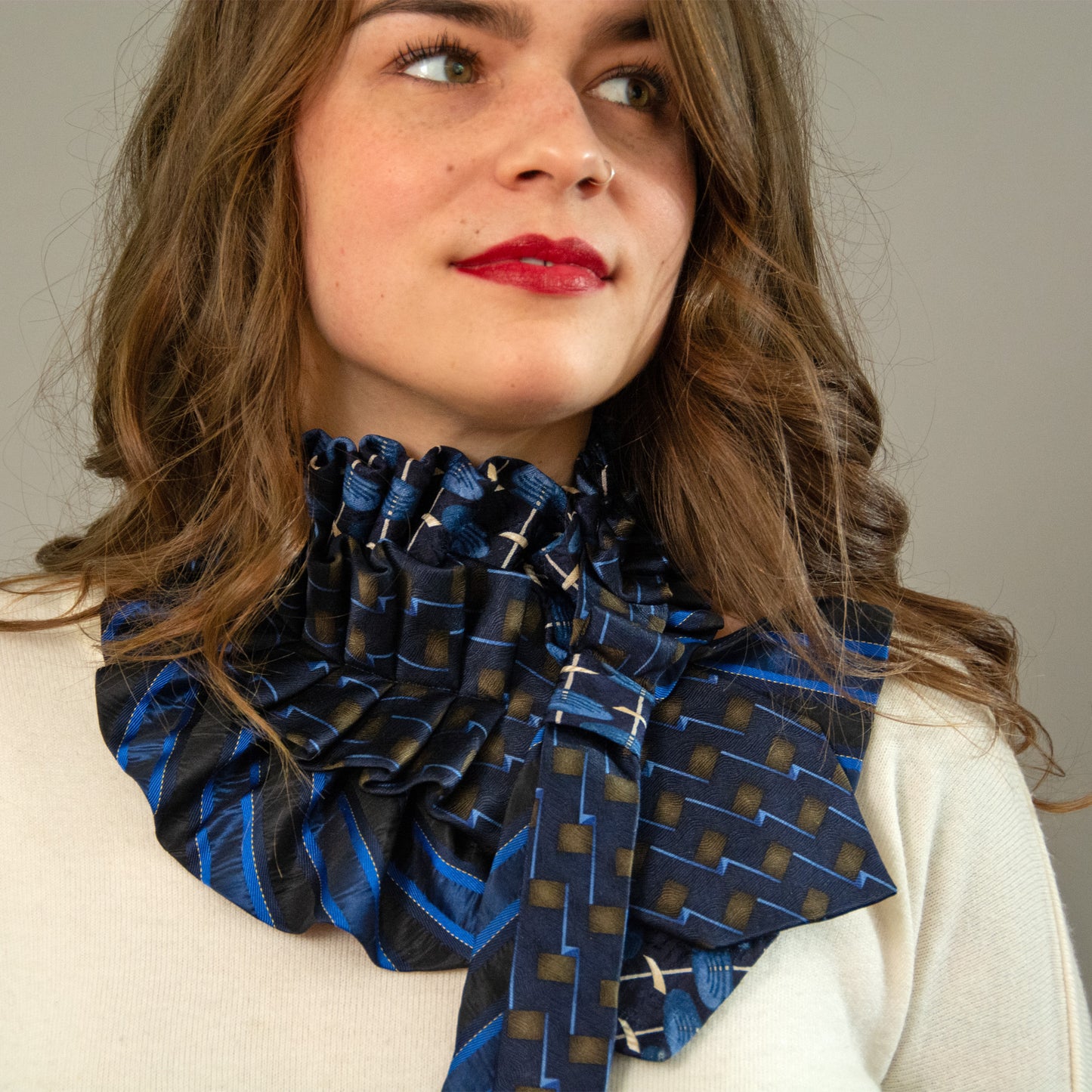 Silk Necktie Scarf