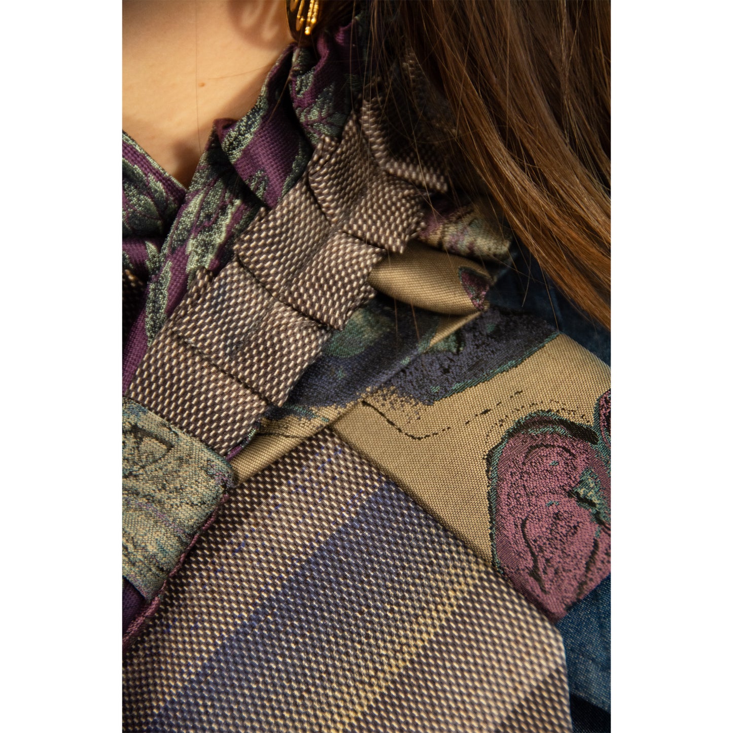 Silk Necktie Scarf