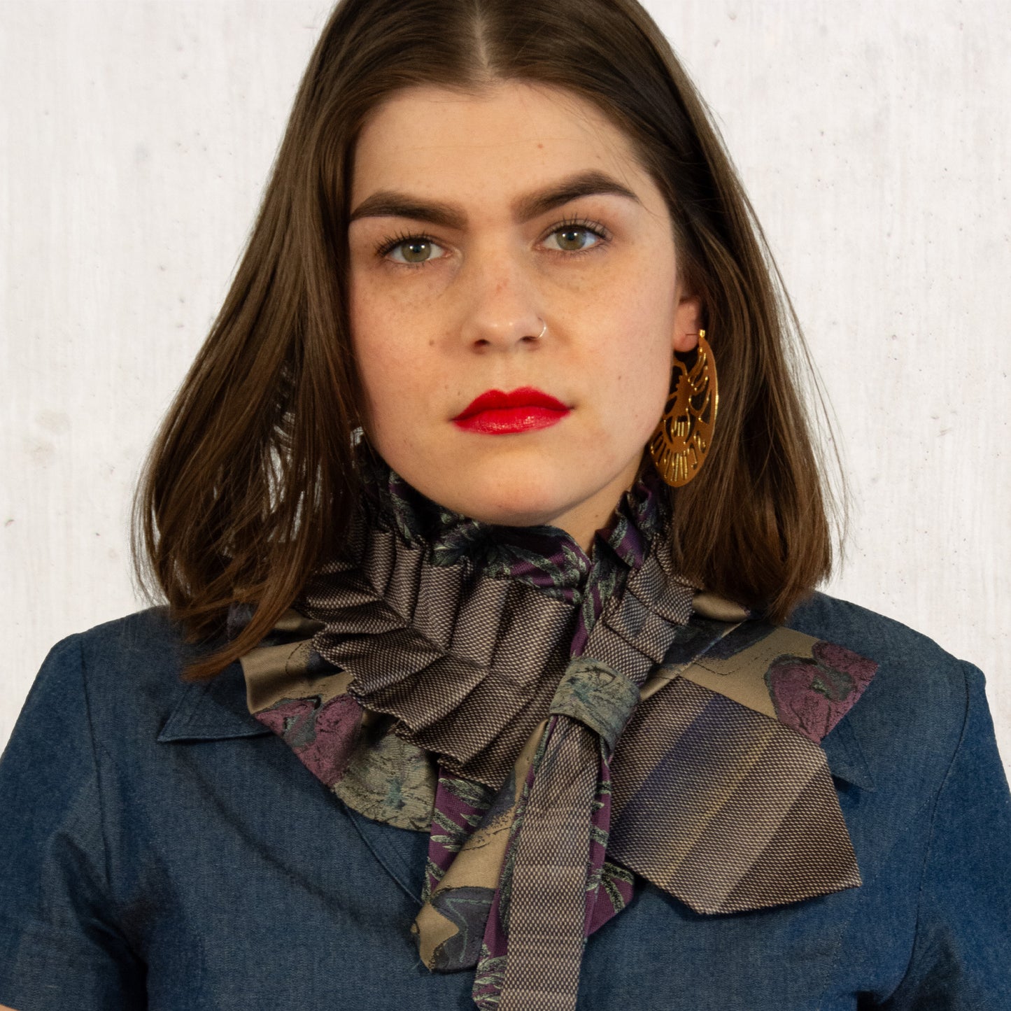 Silk Necktie Scarf