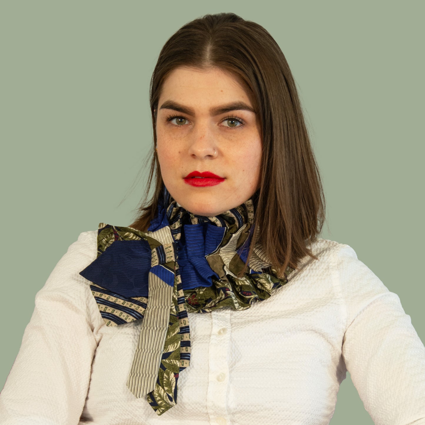 Silk Necktie Scarf