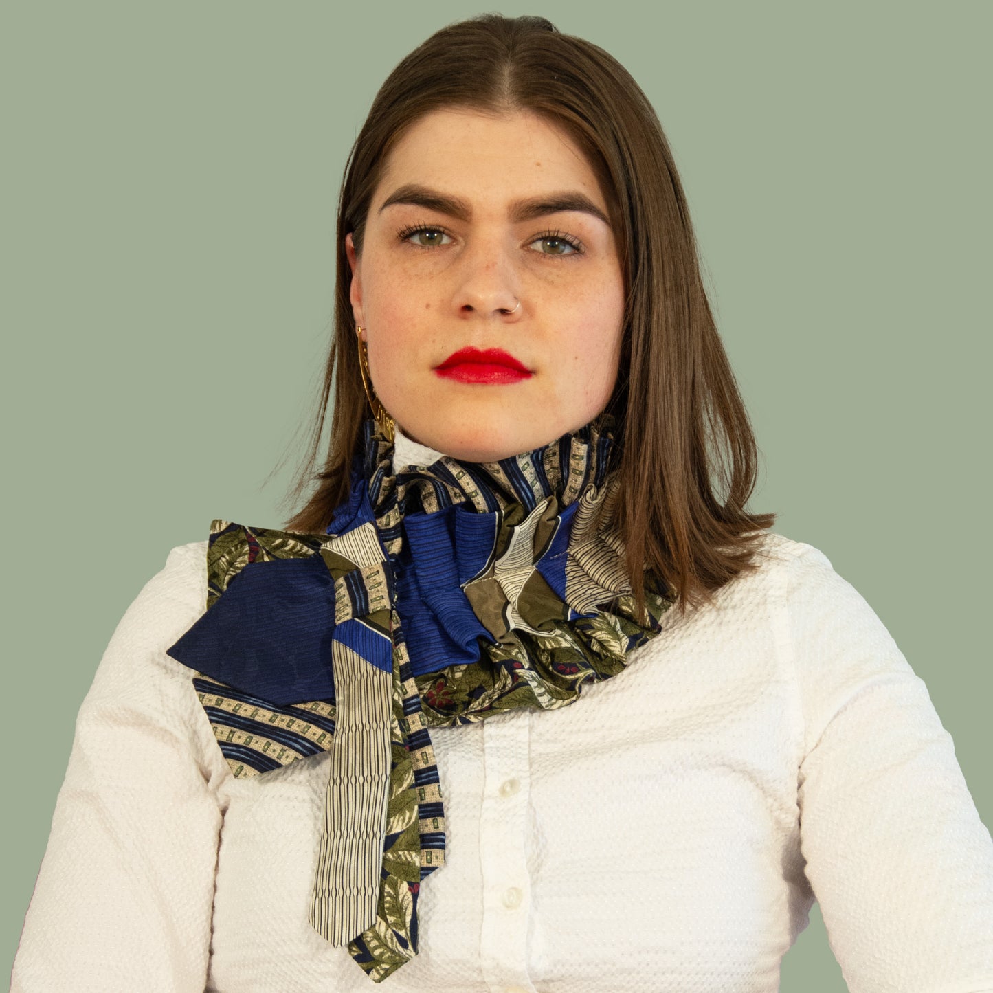 Silk Necktie Scarf