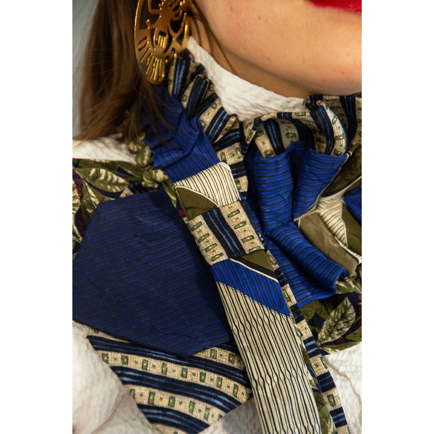 Silk Necktie Scarf